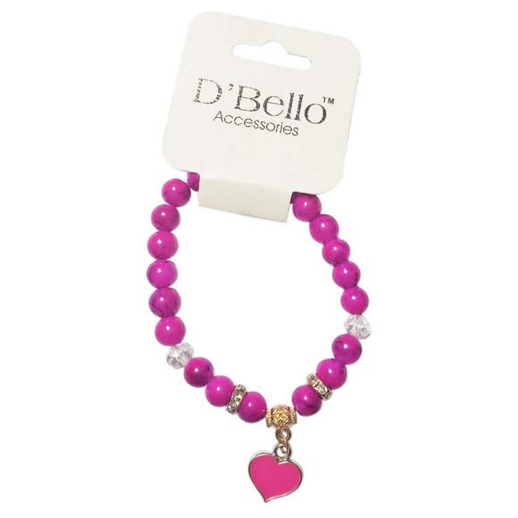 D' BELLO WOMEN'S PURPLE BRACELET - Picture 1 of 1